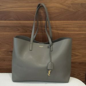 Saint Laurent Shopping Leather Tote